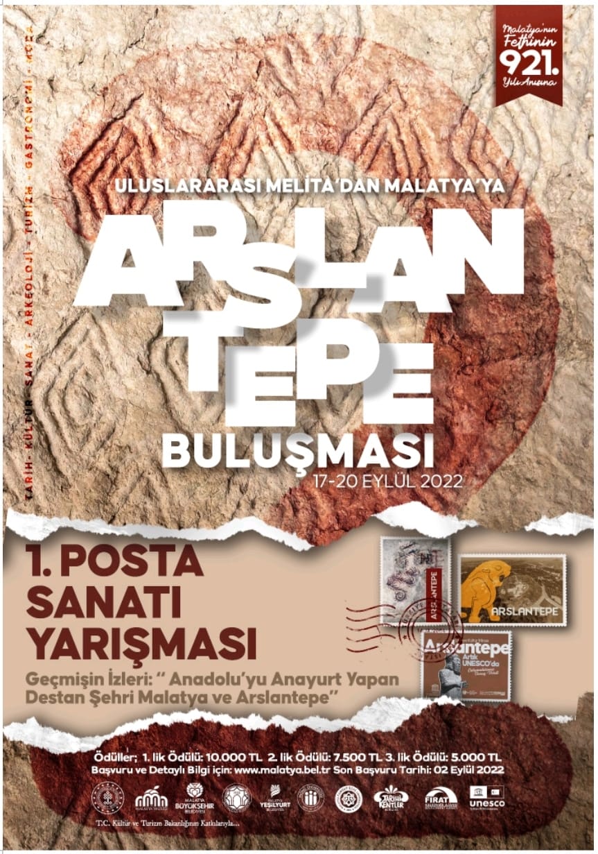 “Malatya ve Arslantepe" Konulu Posta Sanatı Yarışması Başvuruları Başladı