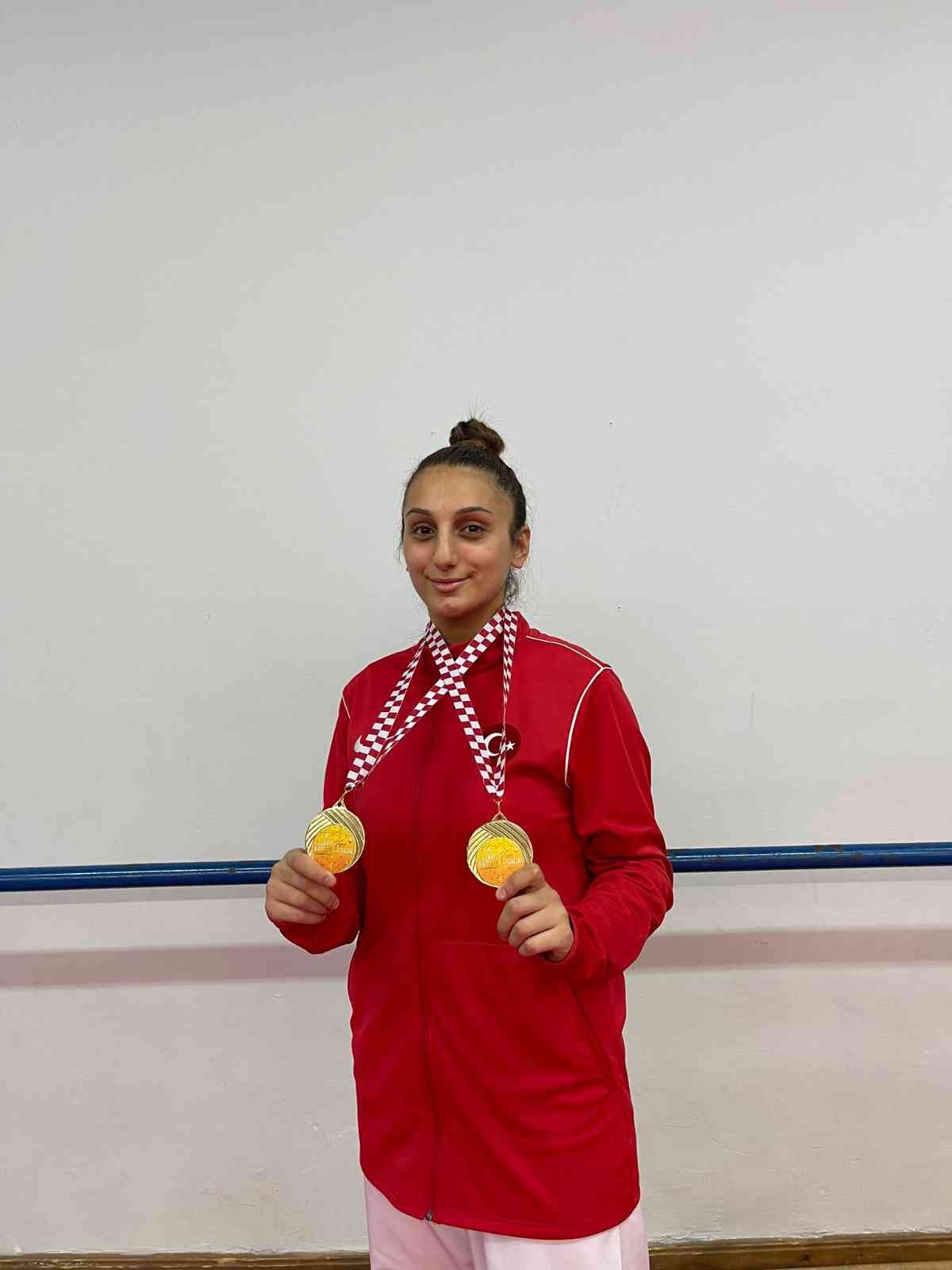 Malatyalı kareteci Uygur Balkanlardan gümüş madalya ile döndü