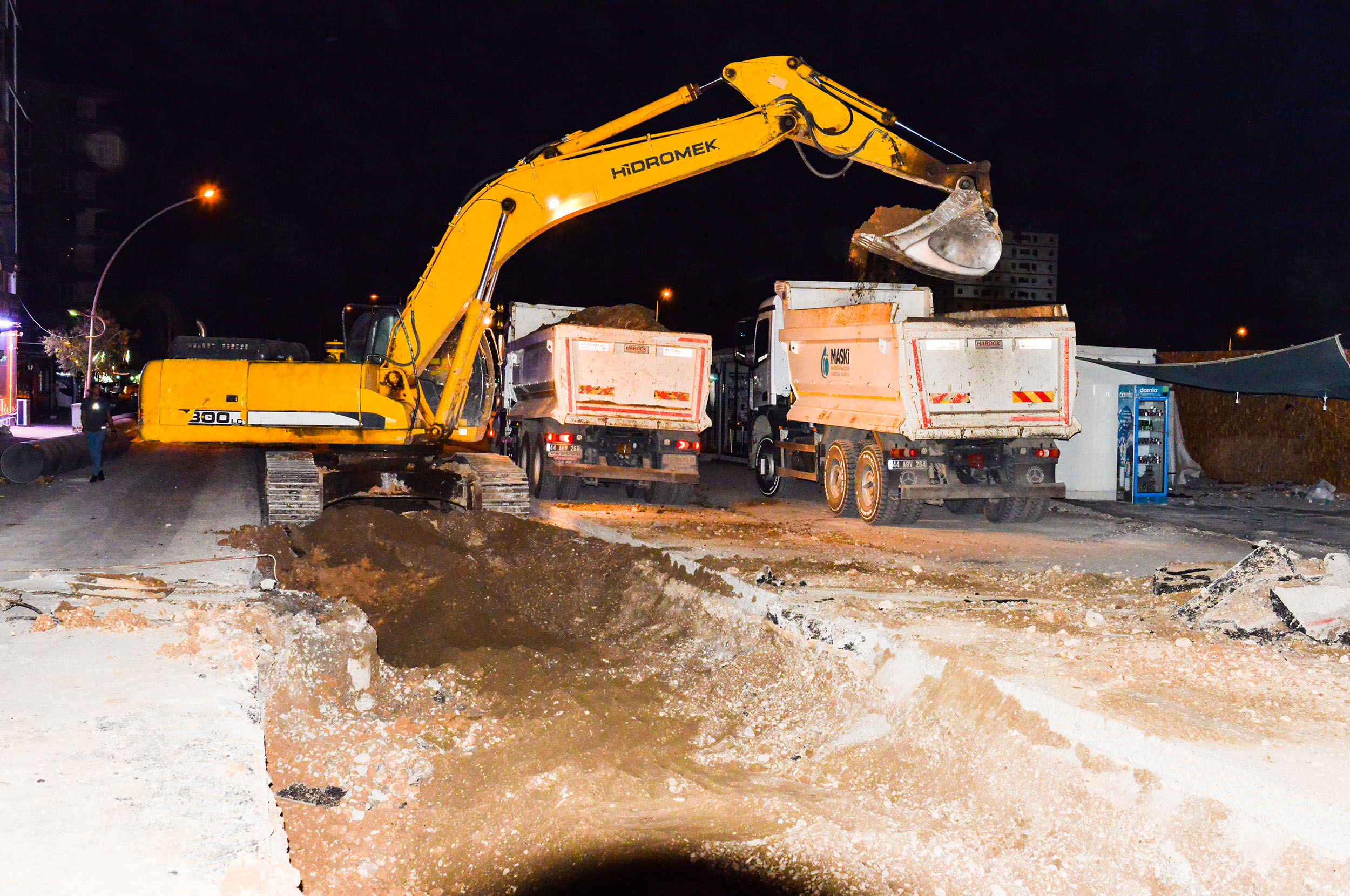 MASKİ Alt Yapıyı Yeniliyor