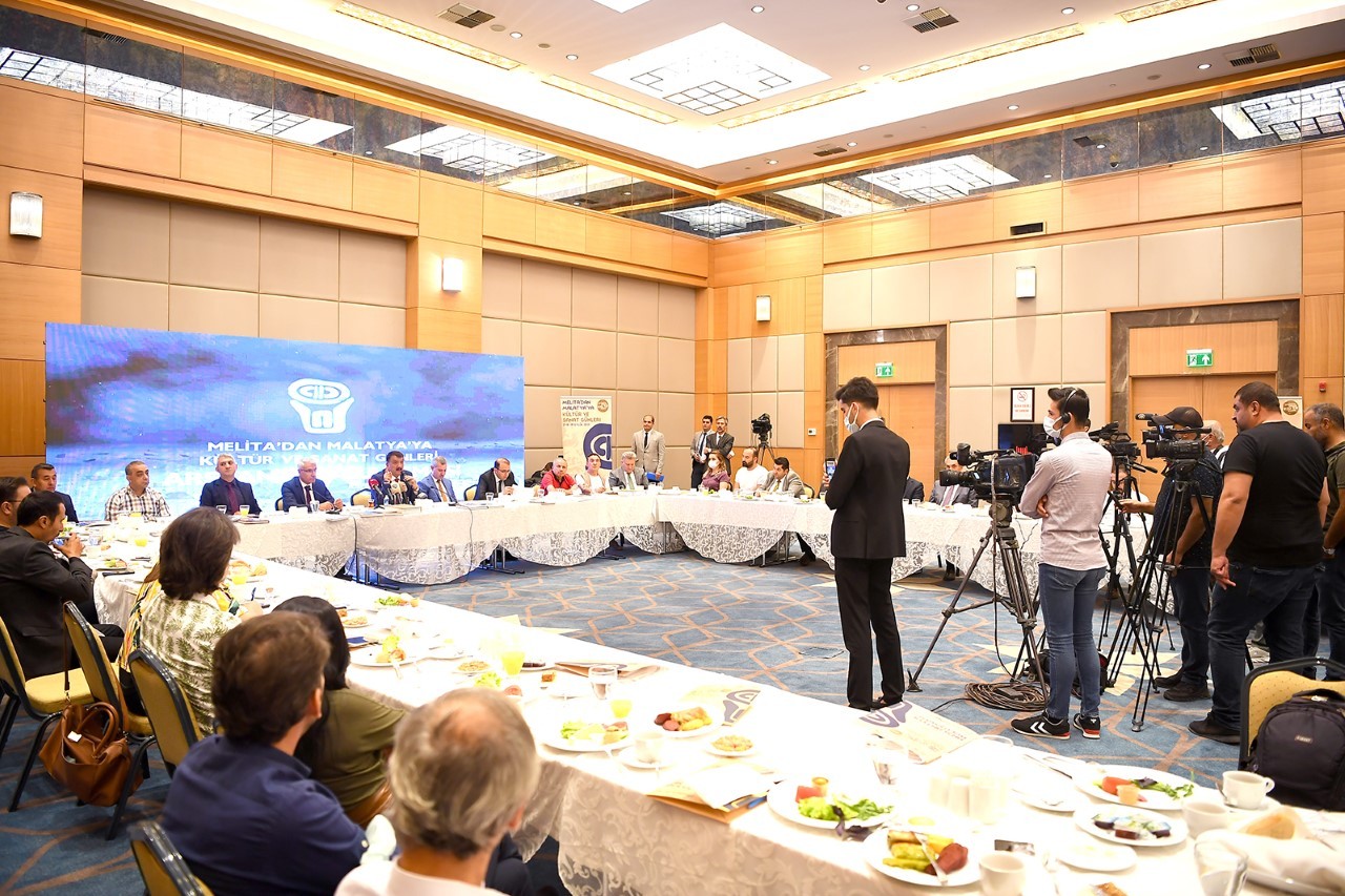 Melita’dan Malatya’ya Kültür ve Sanat Günleri Arslantepe buluşması için basın toplantısı gerçekleştirildi