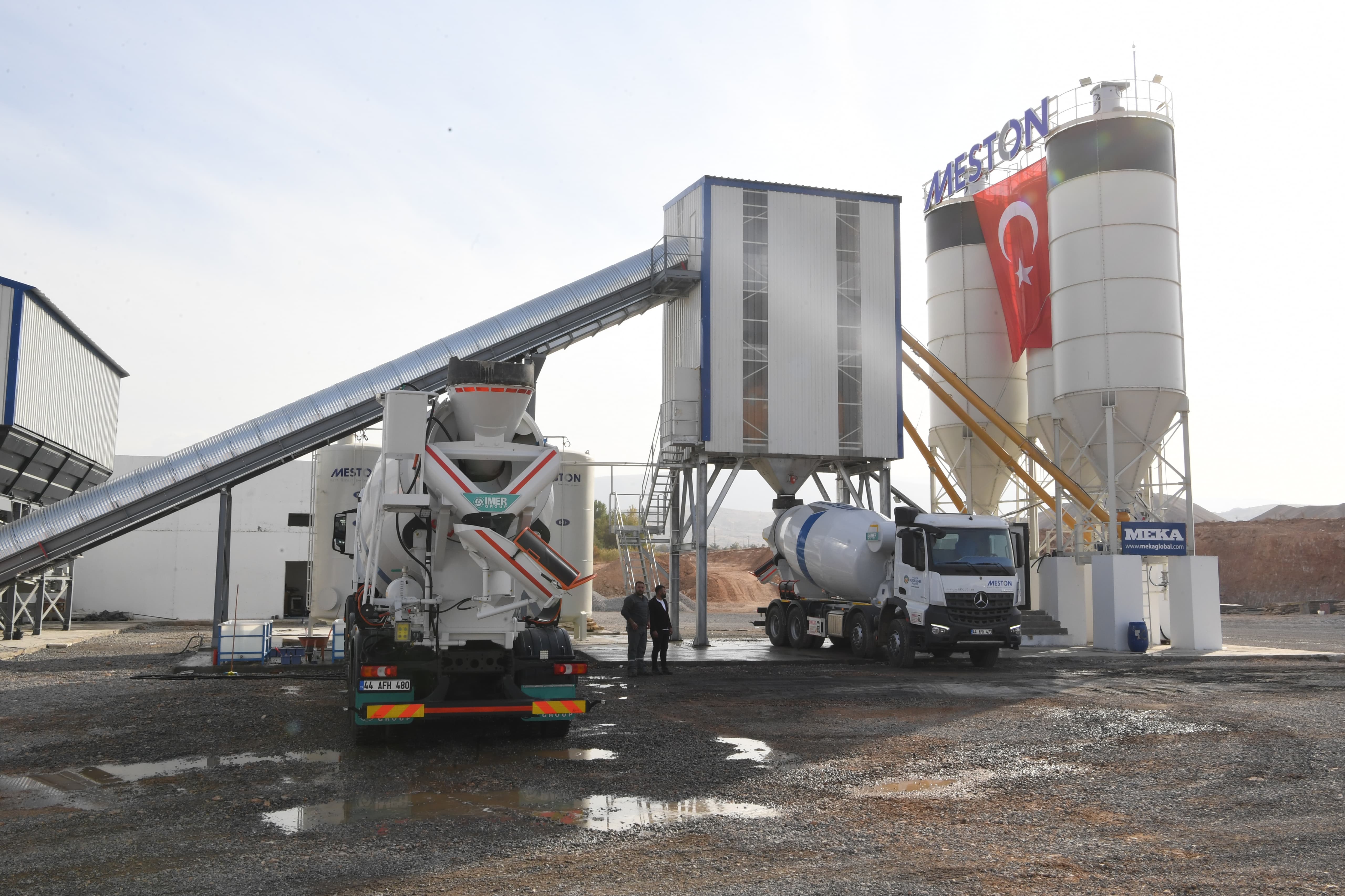 MESTON Beton Üretim Santrali Faaliyete Başladı