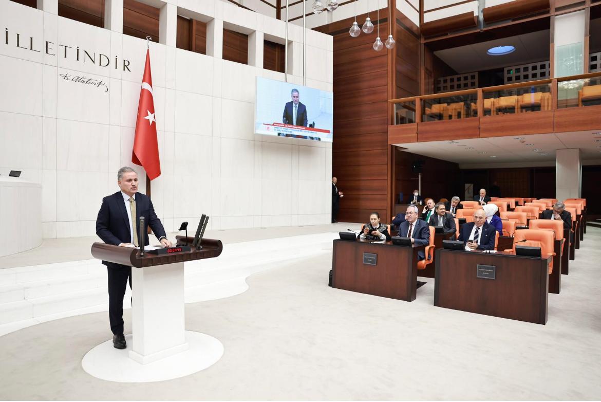 Milletvekili Çakır Mecliste Konuştu