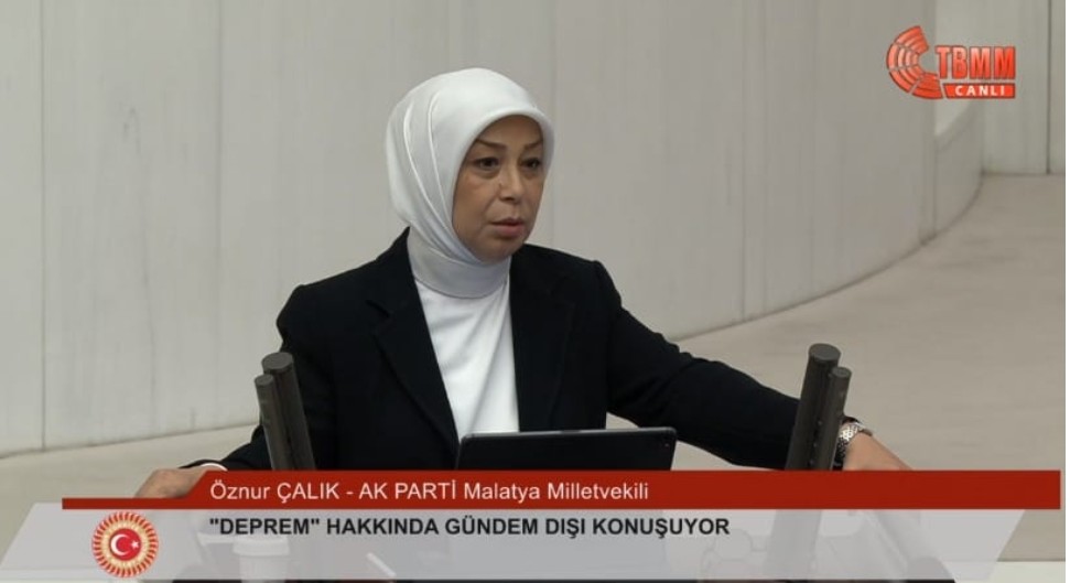 Milletvekili Çalık TBMM'de Göz Yaşlarına Hakim Olamadı