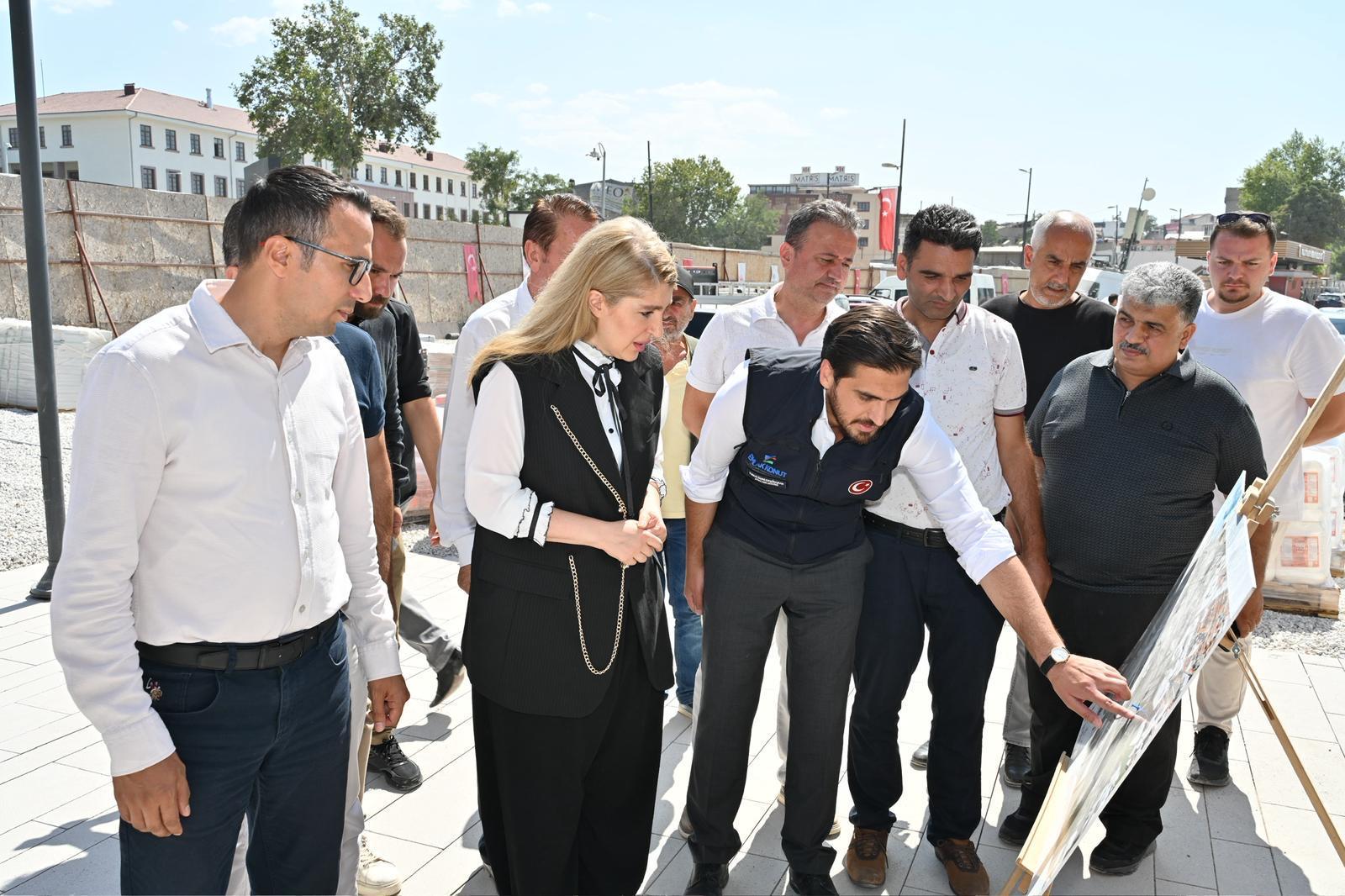 MİLLETVEKİLİ ÖLMEZTOPRAK MALATYA ÇARŞISINI İNCELEDİ