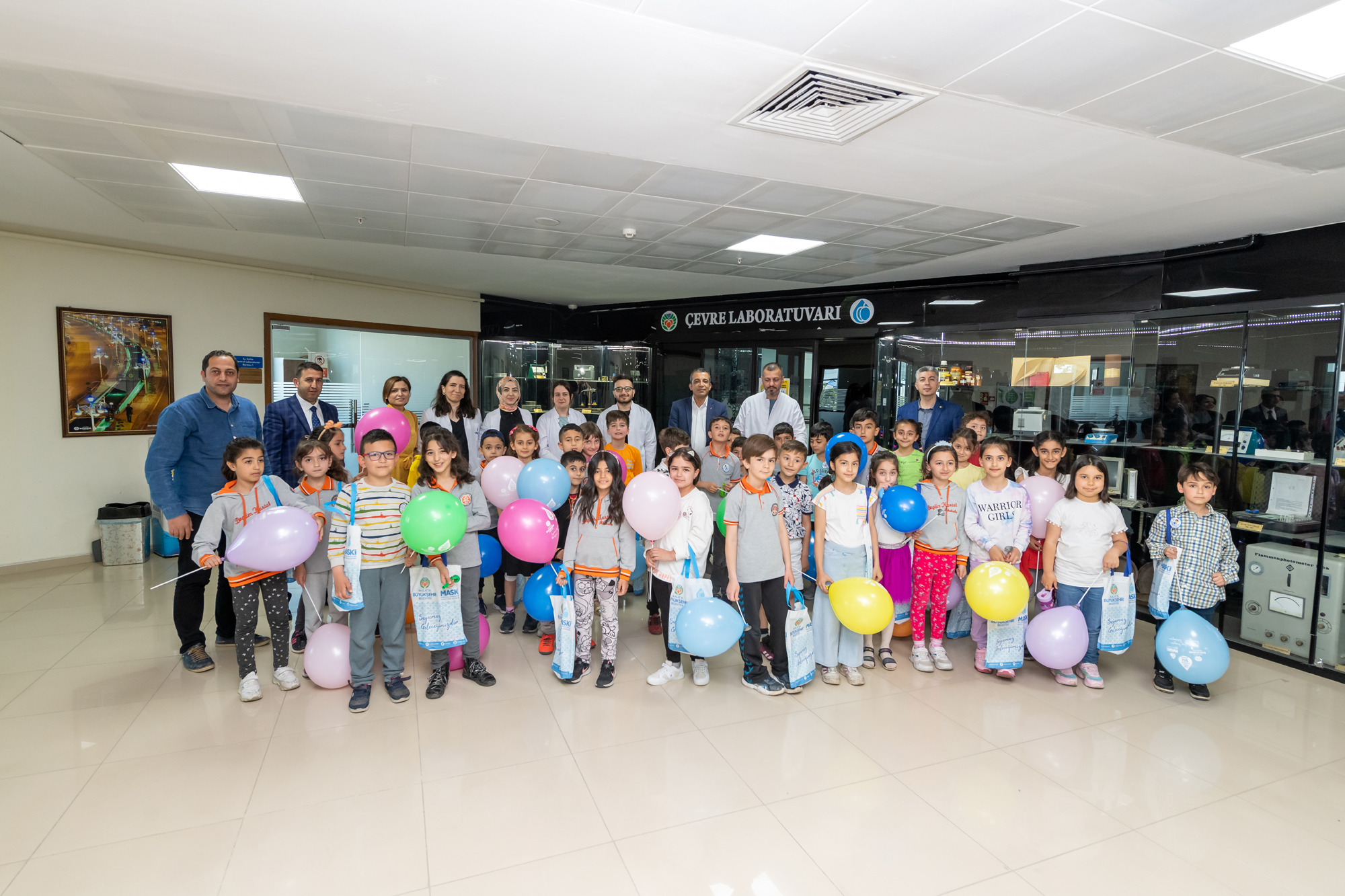 Minik Öğrencilerden MASKİ'ye Ziyaret