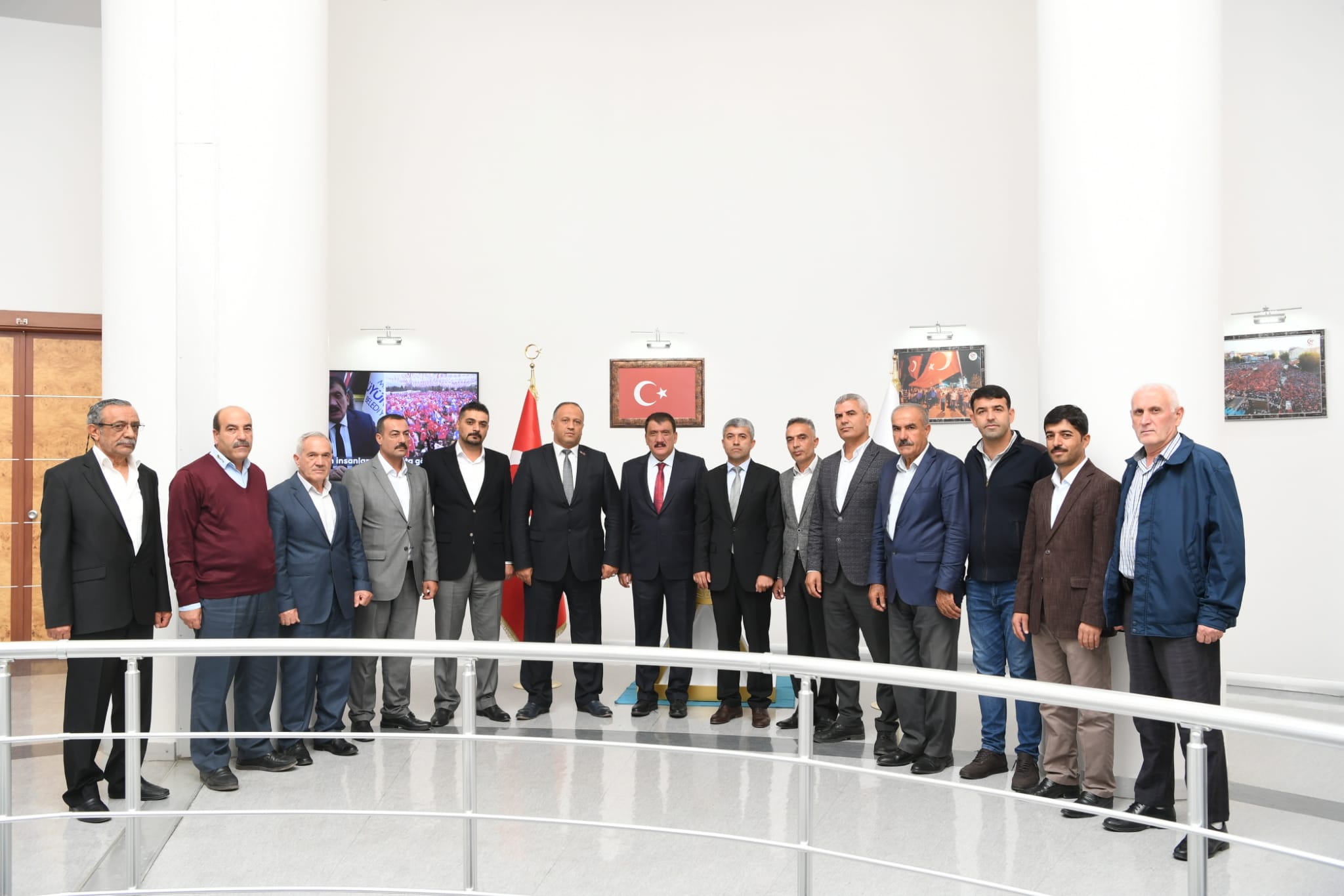 Minübüscü Esnafından Başkan Gürkan'a Ziyaret