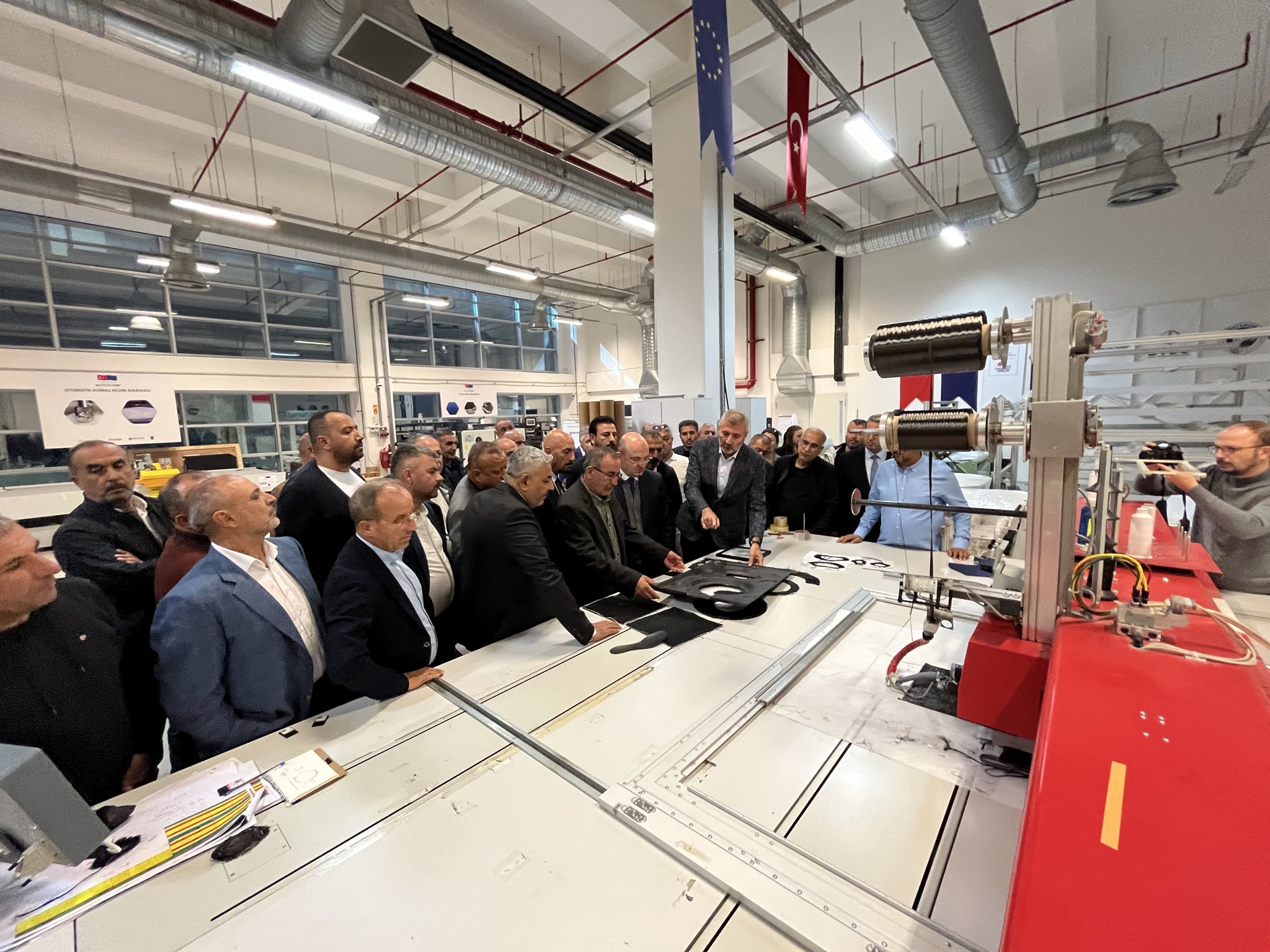 MTSO heyeti Bursa Model Fabrikada incelemelerde bulundu