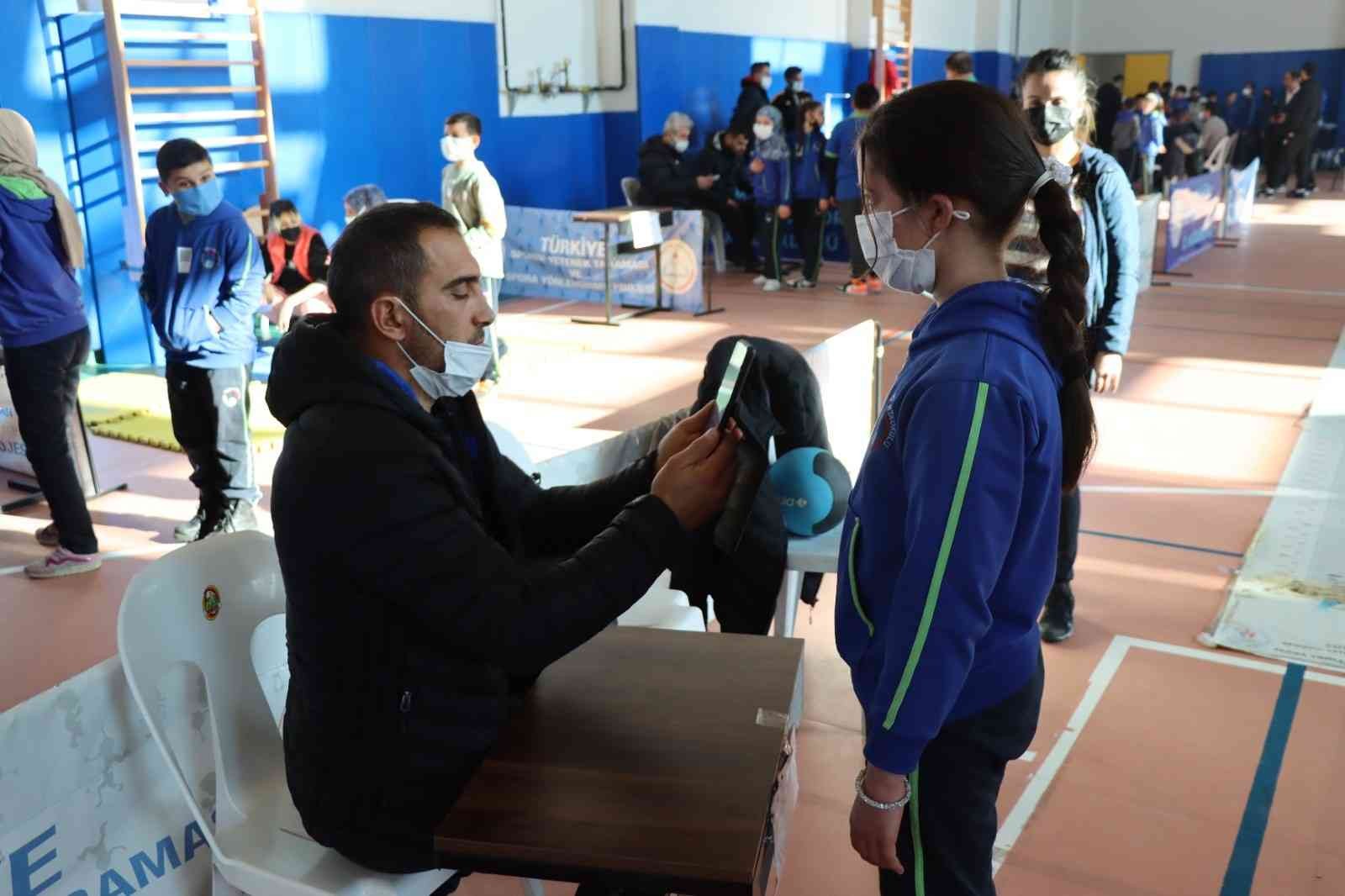 Öğrencilere yetenek testi