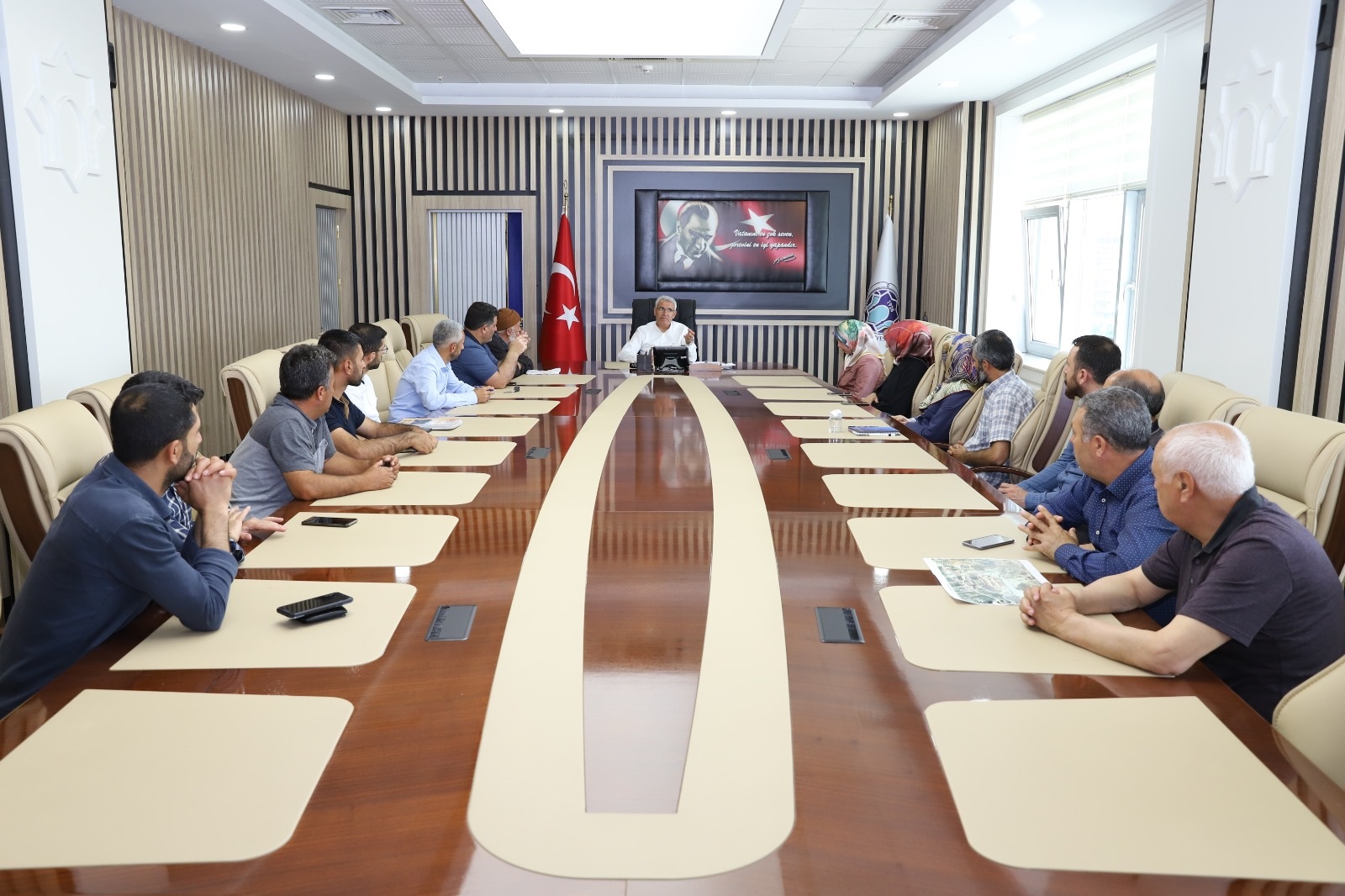 Orduzu Derneğinden Başkan Güder'e Ziyaret