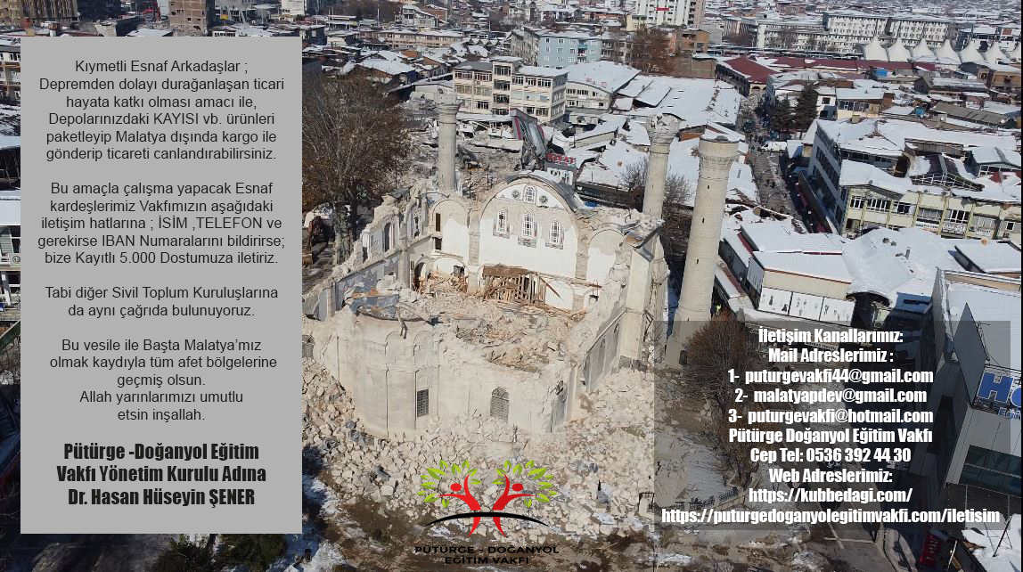 PDEV’den Malatya Esnafına Destek Kampanyası