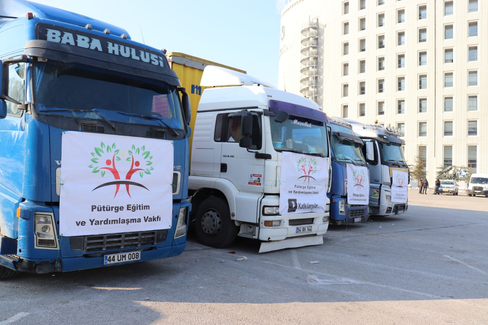 PDEV'den Malatya’ya 6 Tır Yardım