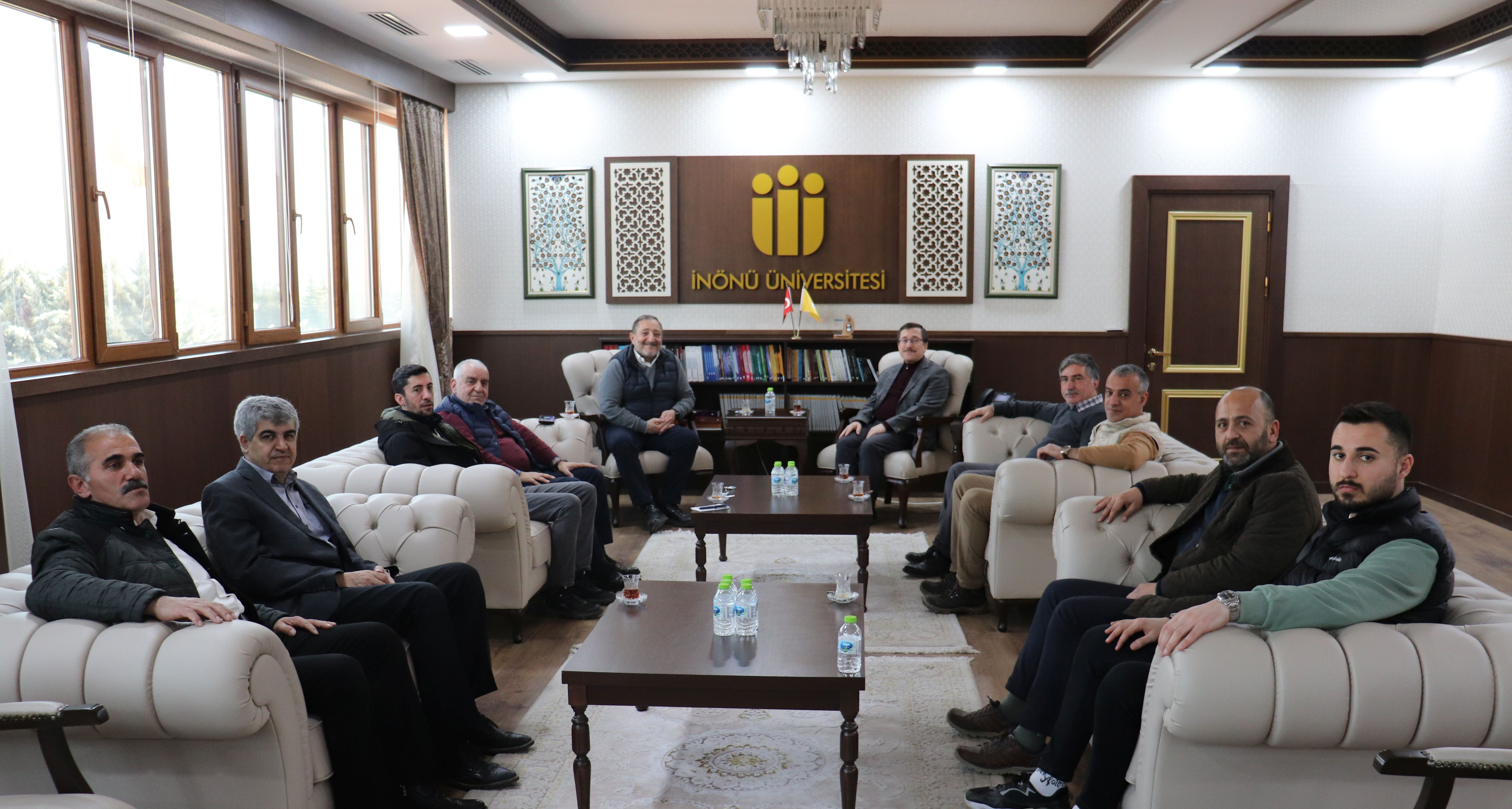 Pütürge-Doğanyol Eğitim Vakfı’ndan Rektör Kızılay’a Ziyaret