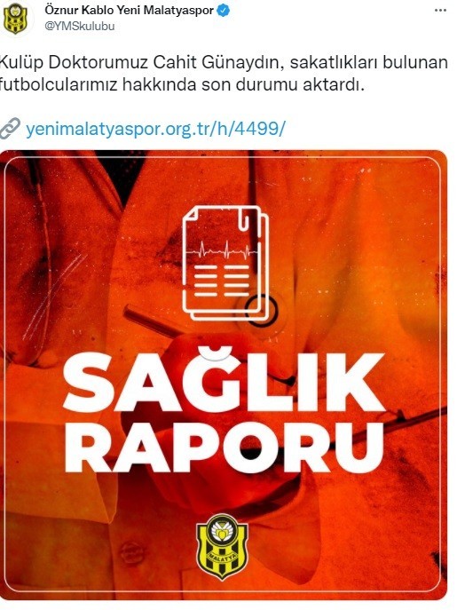 Rahman Buğra 2-3 hafta sahalardan uzak kalacak