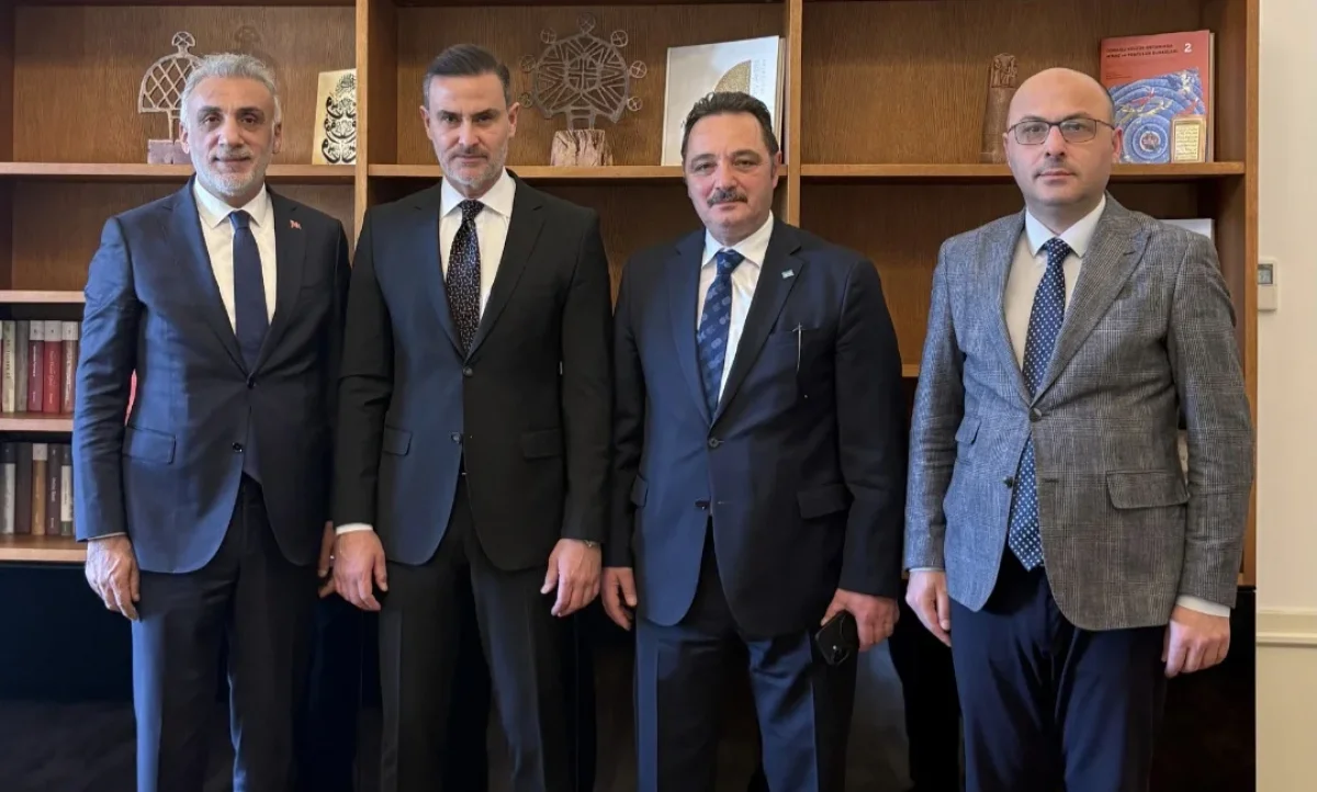 RATEM heyetinden Telif Hakları Genel Müdürü Yılmaz’a ziyaret