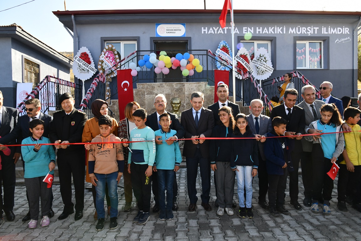 Rıdvan Mertöz İlkokulu'nun Açılışı Yapıldı