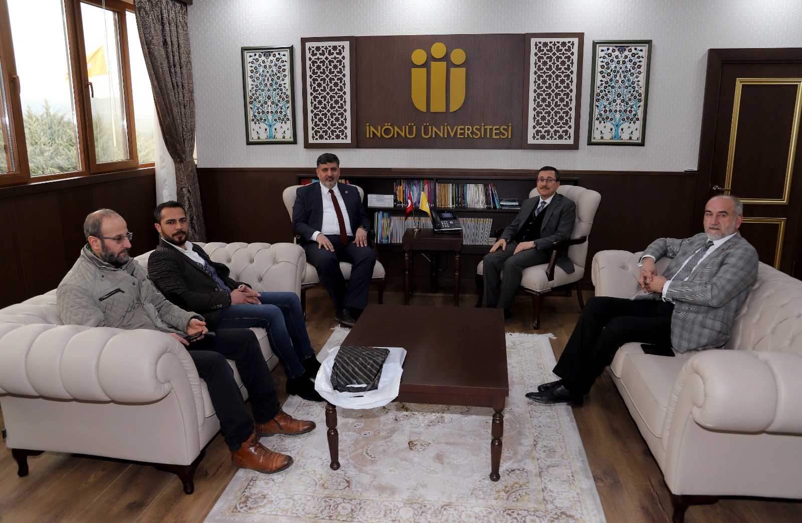 Saadet Partisinden Rektör Kızılay'a Ziyaret