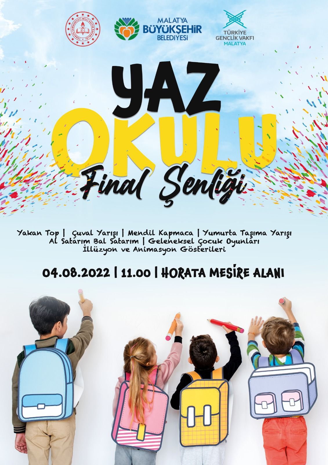 Semt Konağı Öğrencileri "Yaz Okulu Final Şenliğinde" Bir Araya Gelecek