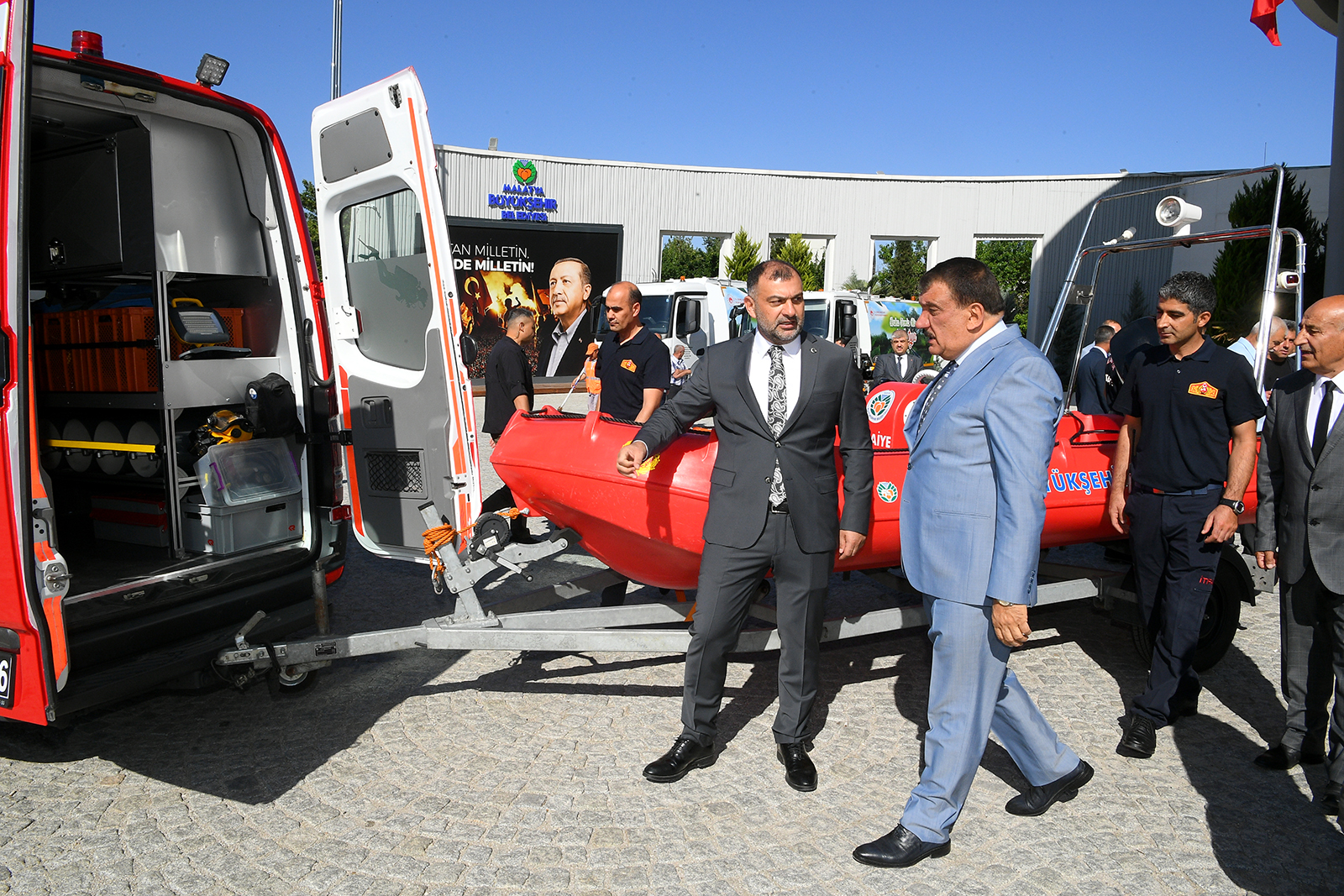 Su Altı Arama Kurtarma Timine Araç Takviyesi