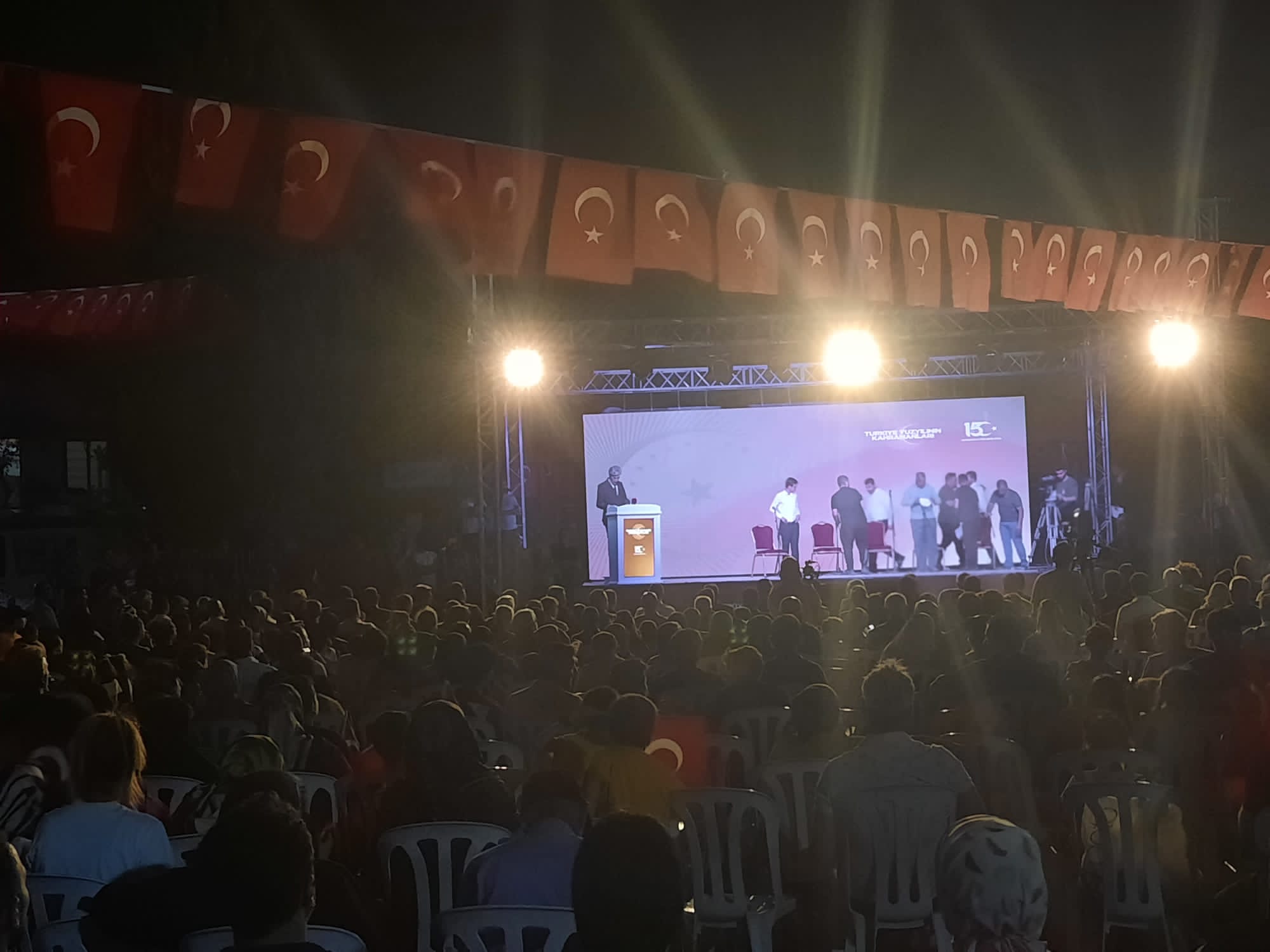 Sümer Park'ta 15 Temmuz Demokrasi ve Milli Birlik Günü Anma Programı