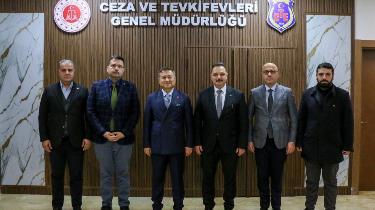TİMBİR heyetinden Ceza ve Tevkifevleri Genel Müdürü Yıldırım’a ziyaret - Birlik Haber Ajansı