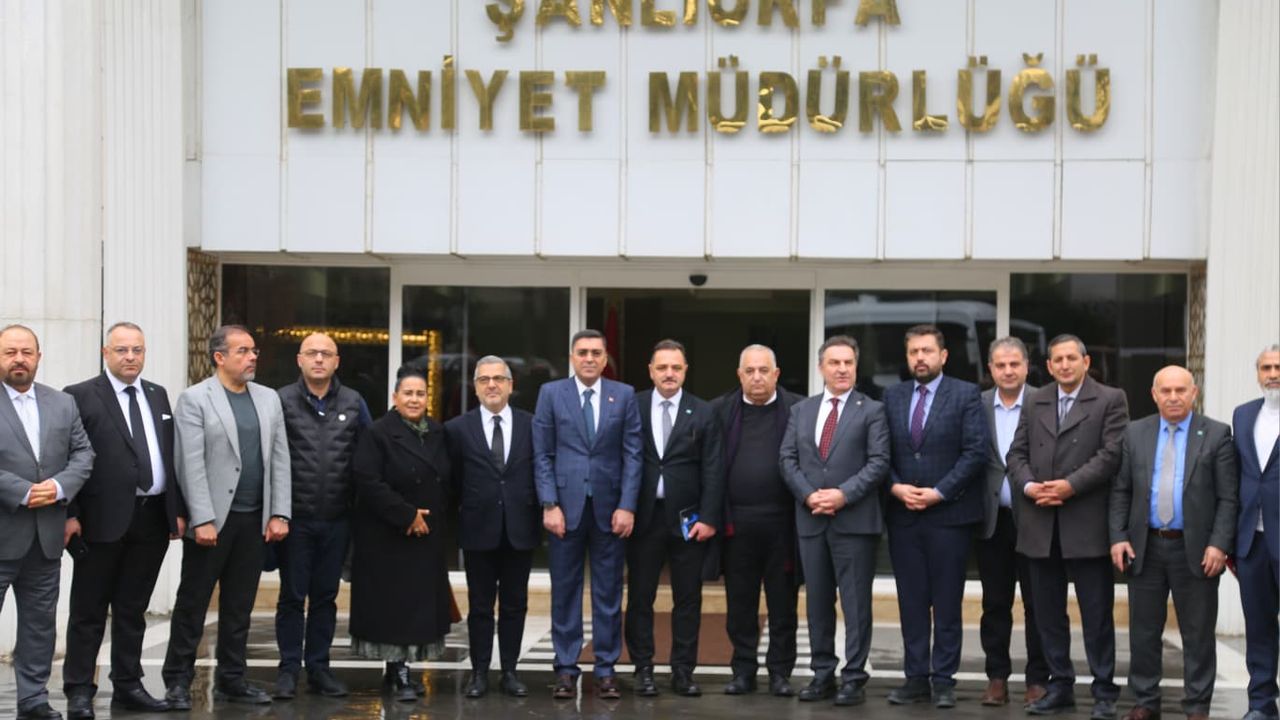 TİMBİR Heyetinden Şanlıurfa İl Emniyet Müdürü Atilla Aksoy’a ziyaret - Birlik Haber Ajansı