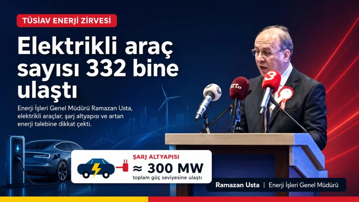 Türkiye’de elektrikli araç sayısı açıklandı; sayı 332 bine ulaştı