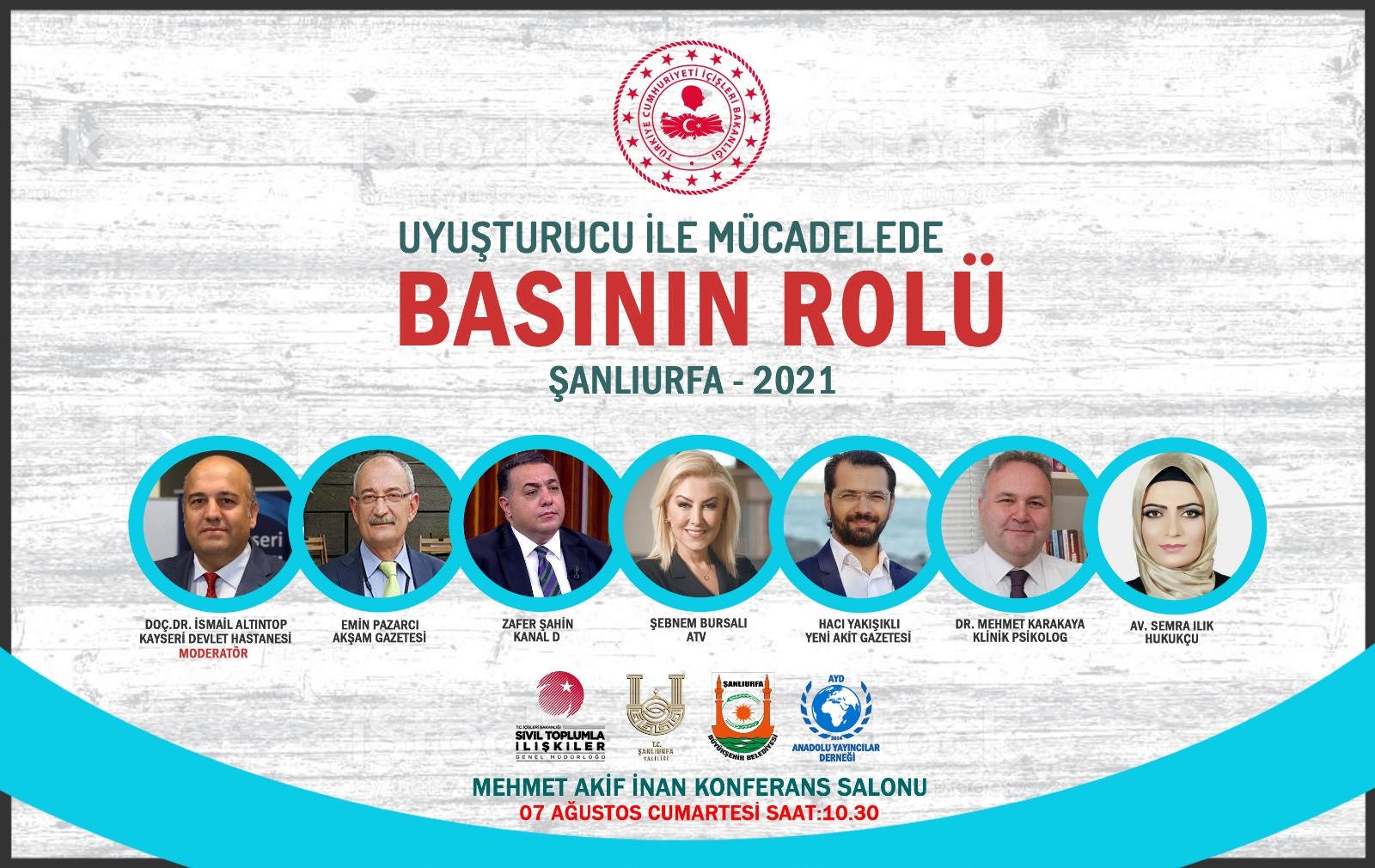 “Uyuşturucu ile Mücadelede Basının Rolü” Paneli Şanlıurfa’da