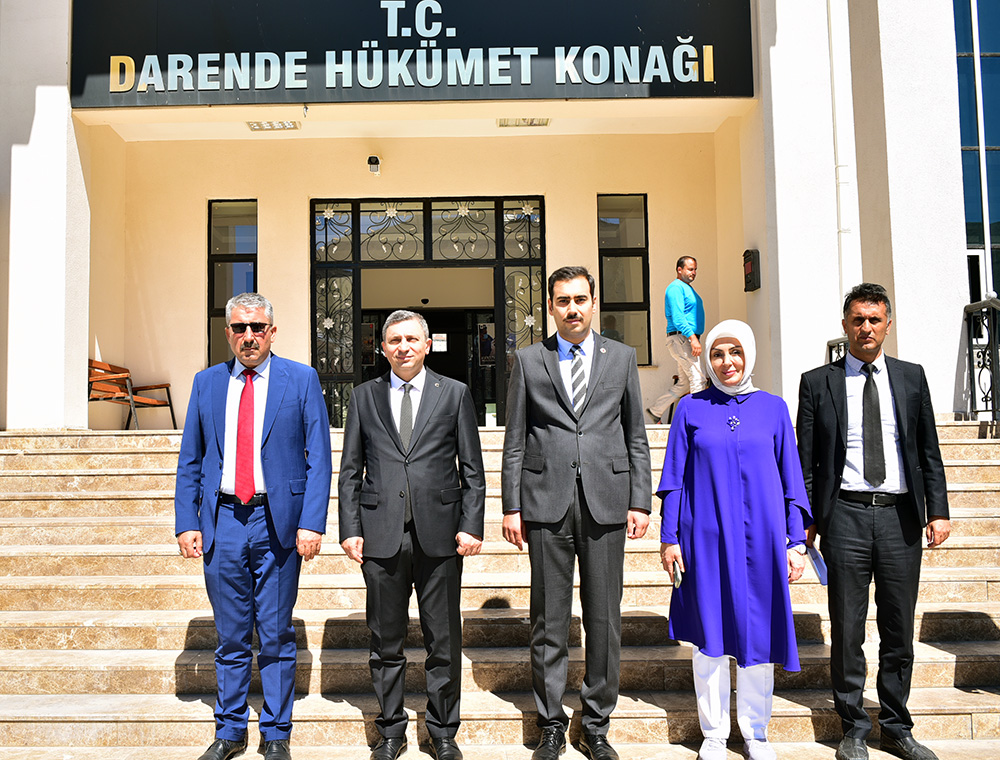 Vali Şahin’den Darende'ye Ziyaret