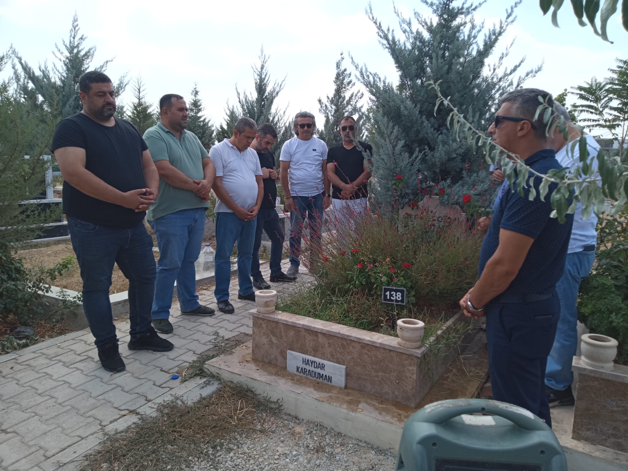 Vefatının 4. Yılında Haydar Karaduman Mezarı Başında Anıldı