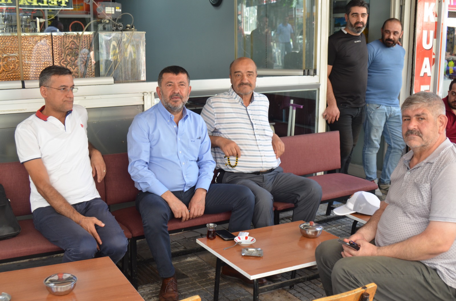 Veli Ağbaba'dan Esnaf Ziyareti