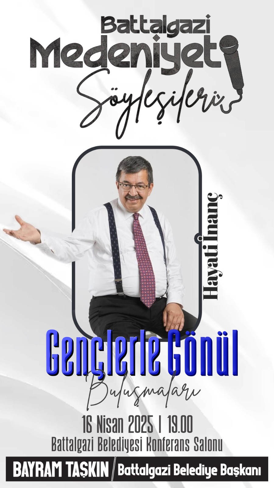 Yazar Hayati İnanç Battalgazili Gençlerle Buluşuyor