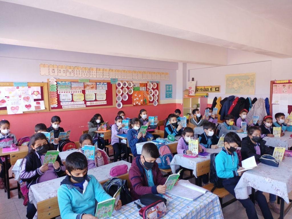 Yazıhan’da Kitap K’oku’su projesi