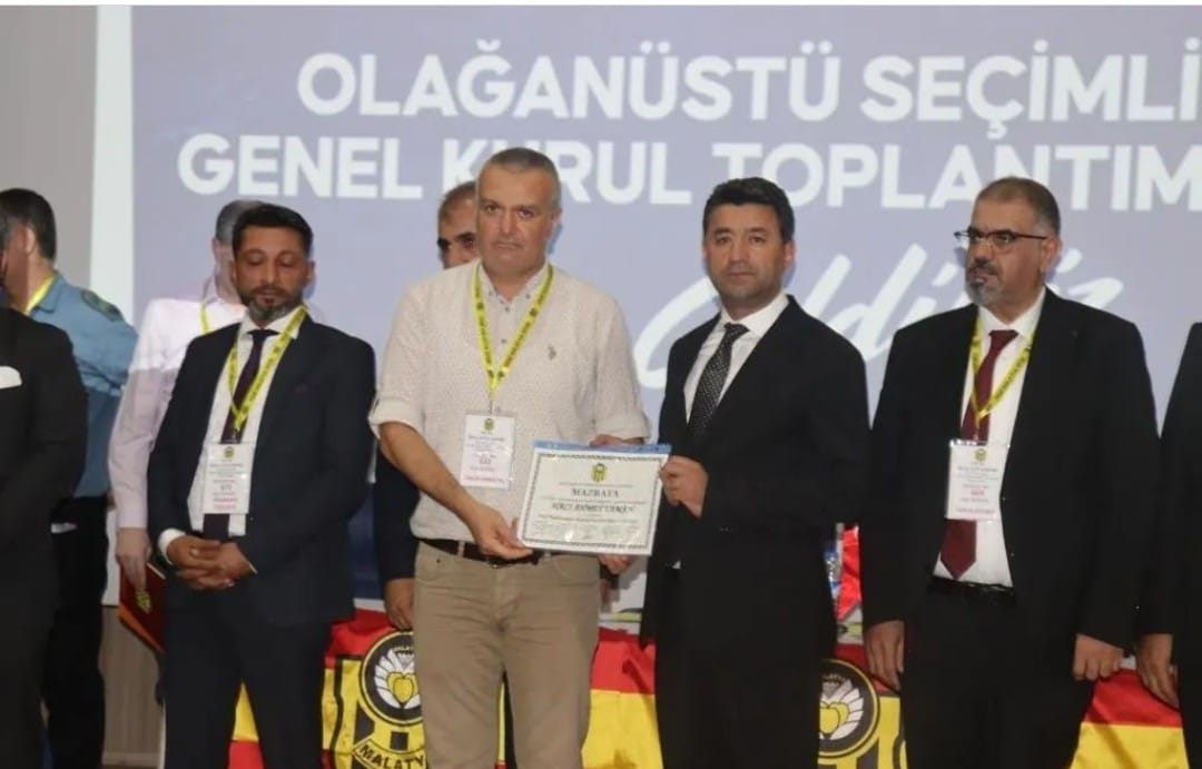 Yeni Malatyaspor'un Yeni Başkanı Hacı Ahmet Yaman Oldu