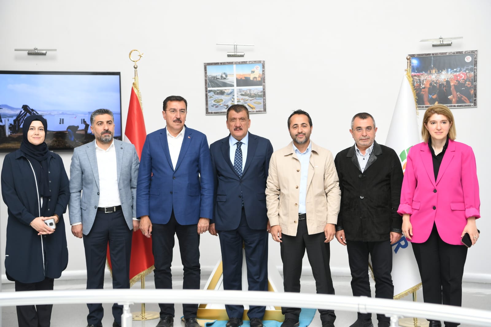 Yeni Vekillerden Başkan Gürkan'a Ziyaret