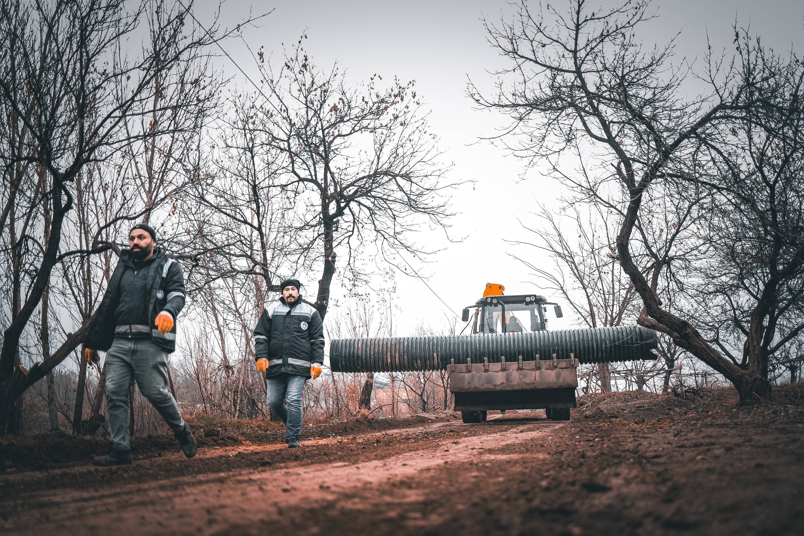 Yenice Mahallesinde Yol Çalışmaları Devam Ediyor