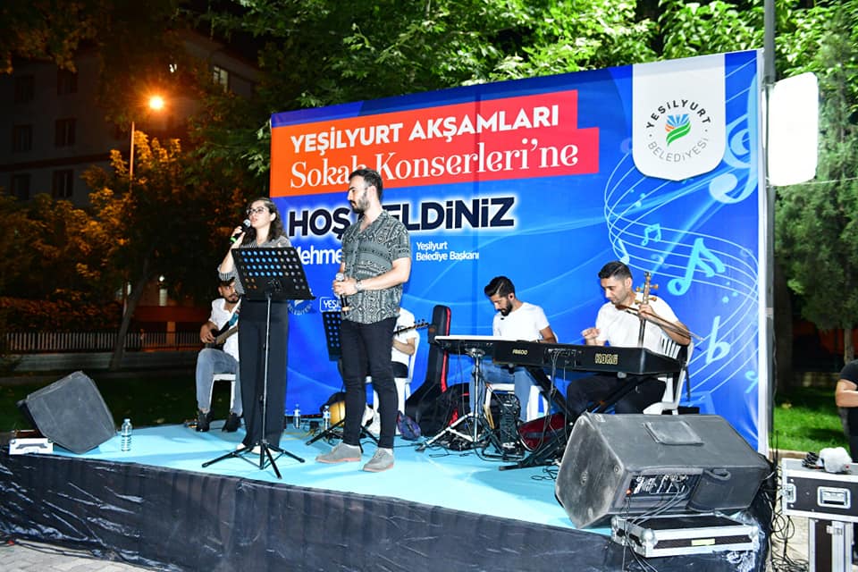 Yeşilyurt Akşamları Sokak Konserleriyle Bir Başka Güzel Geçiyor