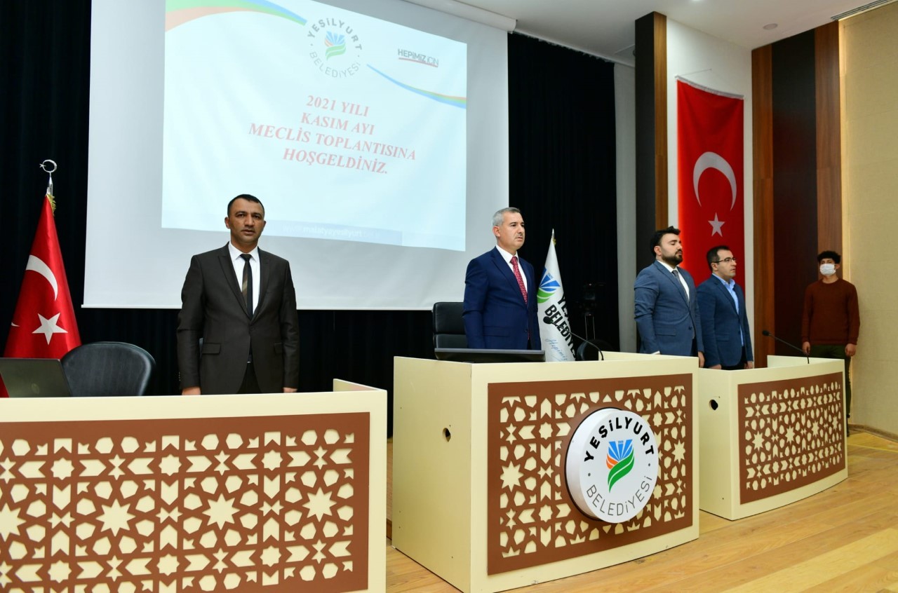 Yeşilyurt Belediye Meclisi Kasım ayı toplantısını yaptı