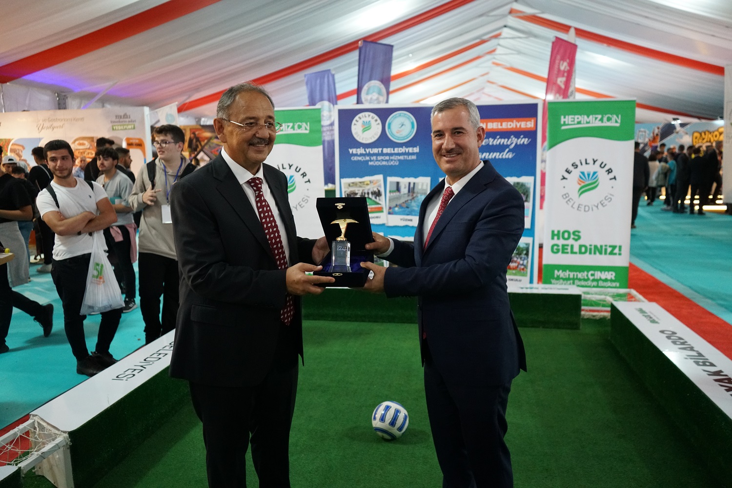 Yeşilyurt Belediyesine Ödül