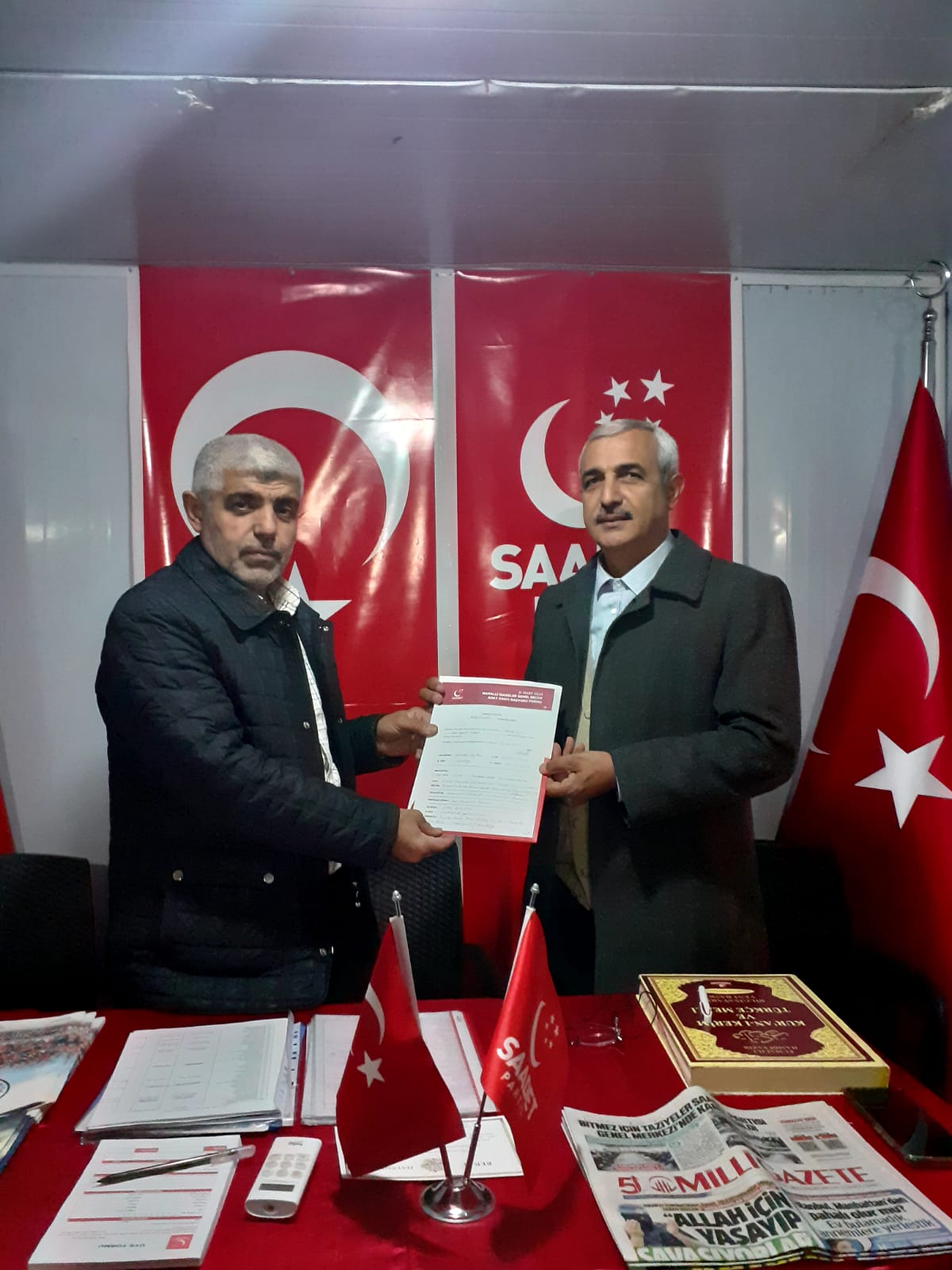 Yiğiter ve Gediktaş Yeşilyurt'tan Aday Adayı Oldu