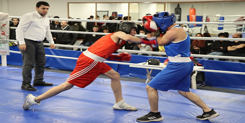 Yumruklar il birinciliği için vuruldu