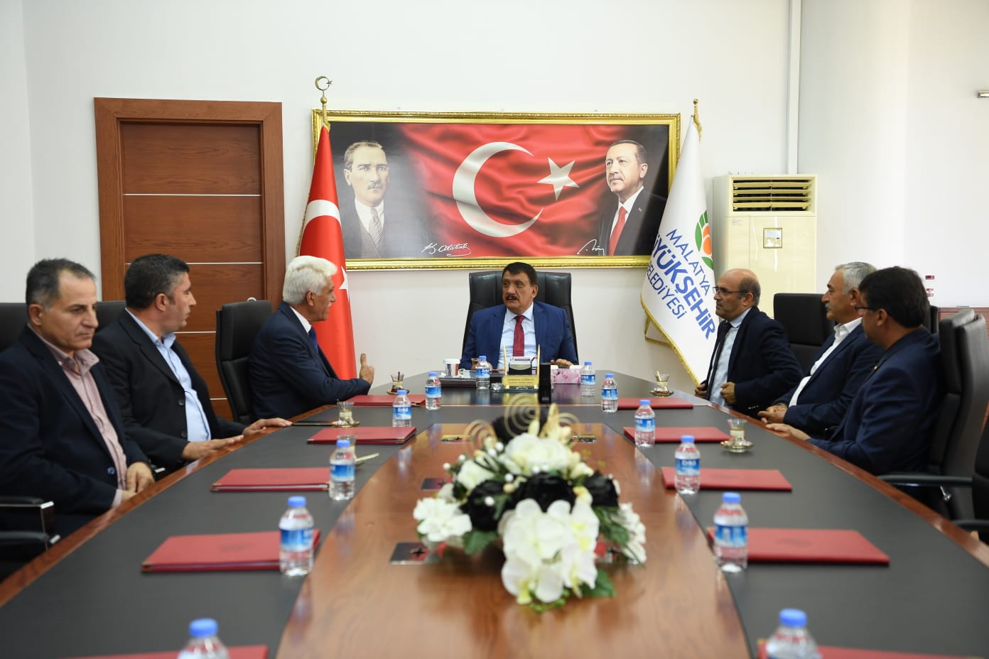 Ziraat Odaları Başkanlarından Başkan Gürkan'a Ziyaret