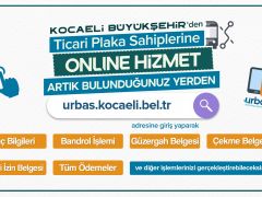 Kocaeli’de ticari plaka sahiplerine URBAS ile hızlı çözüm