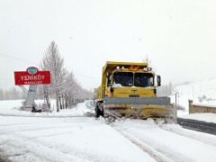 Kayseri’de kapalı kırsal yolu kalmadı