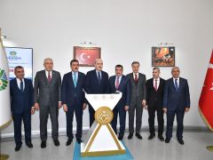 KURTULMUŞ’TAN BÜYÜKŞEHİR BELEDİYESİ’NE ZİYARET