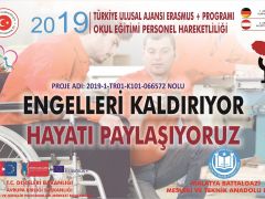 “ENGELLERİ KALDIRIYOR HAYATI PAYLAŞIYORUZ” PROJESİ AVRUPA YOLCUSU