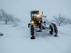 Kar nedeniyle 205 mahalle yolu ulaşıma kapandı