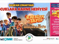 Başkan Çınar’dan ”Haydi çocuklar sinemaya” hediyesi