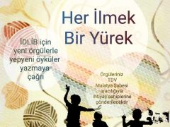 İdlib için “Her İlmek Bir Yürek” kampanyası