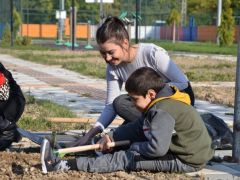 Engelli Çocuklara “Bahçe Terapi” uygulaması