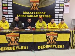 Malatyaspor Taraftarlar Derneği’nden ‘takımımızın yanındayız’ mesajı